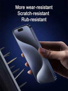 2 paquetes de protector de pantalla antirreflejo de cerámica mate compatible con iPhone 17/16 Pro Max/16E/16 Plus/15 Pro Max/14/13/12/11/XR/X/XS/7/8. Protector de pantalla antirreflejo de cerámica 9H, antihuellas 2.5D, cobertura total antirreflejo, antihuellas, resistente al agua, a los golpes, a las caídas y a los arañazos. Accesorios esenciales de protección de pantalla, aplicables a protectores de pantalla diarios, de oficina y de hogar para teléfonos móviles, resistentes a caídas y arañazos