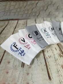 New Home Gift Kitchen Towels, Embroidered Tea Towels, Couples Gift Housewarming Gift, Anniversary Gift For Wife, Home Decor Family Name 35*75cm/95g - Multicolor - View 3