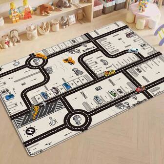 Baby Crawling Mat, Foldable, For Living Room Home Use, Infant Toddler Activity Play Mat, & Odorless