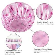 Shower Caps - Flower B 4 PCS/Set - View 5