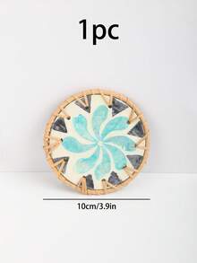 一款多色DIY圆形杯垫，一款北欧风手工藤编杯垫，一款贝壳形杯垫，兼具吸水、防冻和隔热功能。适用于派对、聚会、酒吧、家居和办公室——自然简约，是送礼佳品，也是送给男士的个性化创意礼物，性价比极高。 - 彩色 - 查看 19