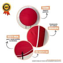 Felicita Round Panel Sublimated Fabric 3D Awareness Months 1.50cm - 黃色九月 RD-7428 - 查看 3