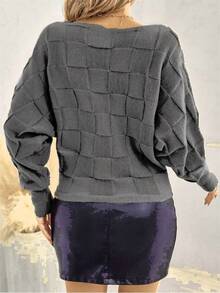 Women Sweaters - Dark Grey - View 2