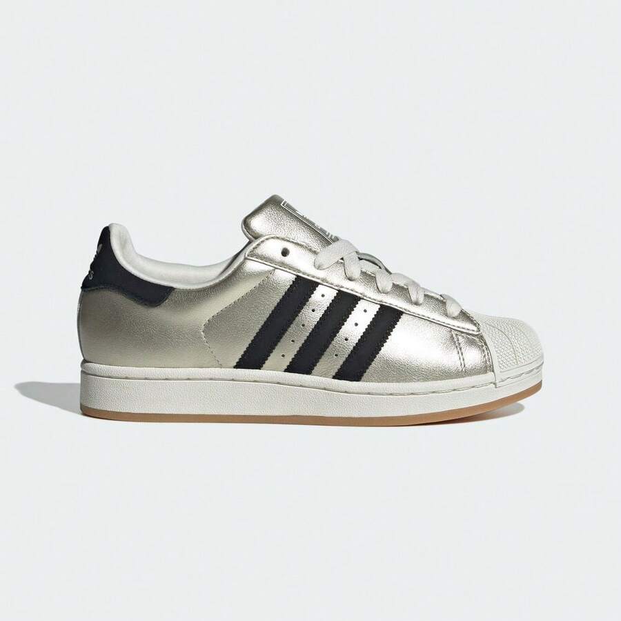 Adidas Originals Unisex SUPERSTAR II W Casual Low-Top Sneakers HQ2691 - Silver - View 1
