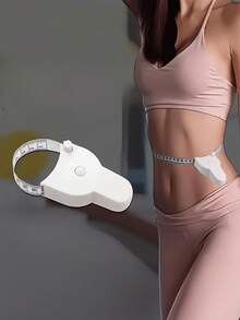 Nastro da fitness compatto in plastica - Strumento di misurazione della circonferenza corporea facile da usare per braccia, gambe, vita e torace - Righello morbido portatile per studenti e uso domestico, metro a nastro, metro a nastro telescopico automatico per misurazione corporea e perdita di peso, metro da sarta preciso per sartoria, cucito, fitness, artigianato, abbigliamento