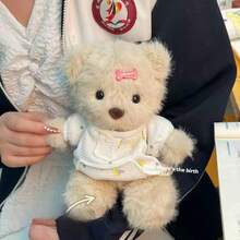 1 件 Lina Bear 手工 DIY 套件 - DIY 手工毛绒迷你熊 - DIY 手工原创铰接式玩偶套件 - 布艺玩偶熊礼物 - 熊礼物 - 可爱外观 - 儿童玩偶 - 针线活玩具、旅行玩具、教室坐立不安玩具、迷你玩偶、沐浴玩具、圣诞文具、减压球 - 生日礼物、圣诞礼物、万圣节礼物、平安夜礼物、完美礼物、玩具、游戏 - 彩色 - 查看 10