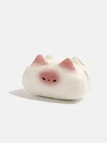 2Pcs Cute Cat Pattern Pen Bag Large Capacity Multifunctional With Zipper Pencil Case Stationery For School For Student School Supplies