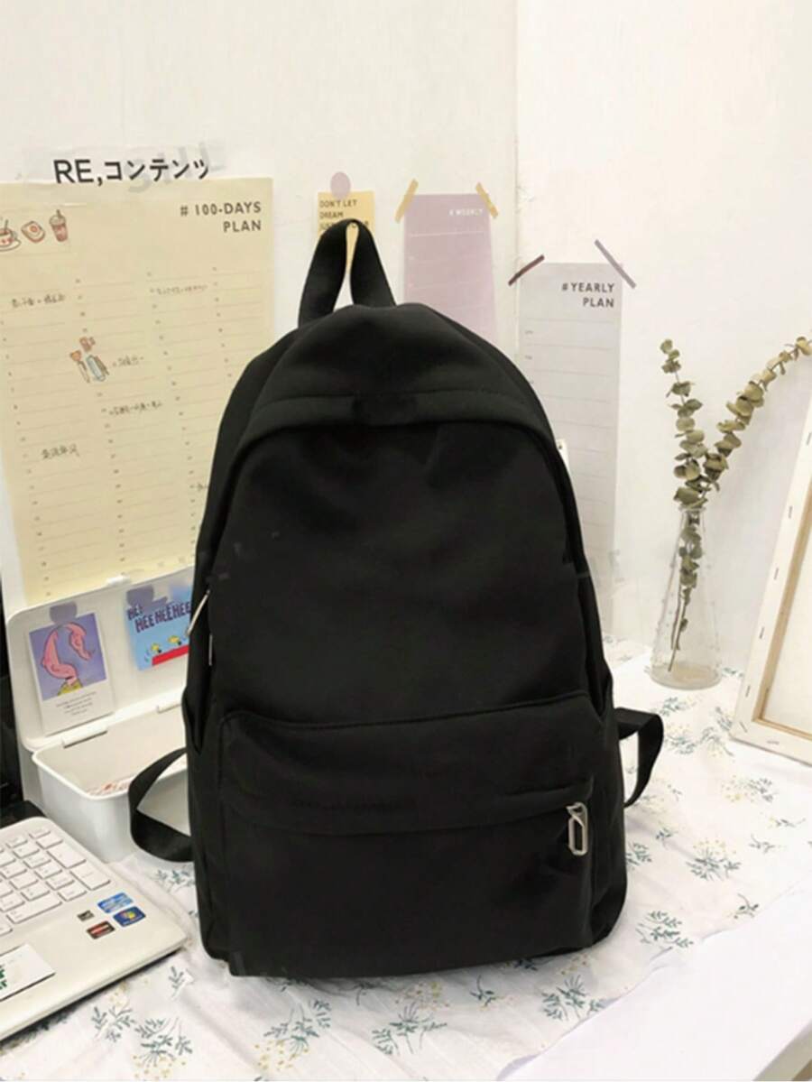 适合青少年女孩的学校背包，简约学校书包防水高中男孩背包中学生书包大学女孩背包男孩休闲背包旅行美学背包，轻便大学书包，适合女孩男孩的学校背包，旅行笔记本电脑包