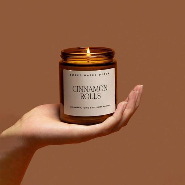 1pc Scented Candles, Canned Candles, Mother's Day Gifts, Spring Home Decor, Birthday Candle Gifts For Girlfriends, Friends,Candles, Gifts, Home Decor