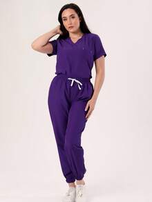 Scrub Sets - Grape - View 5