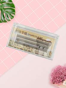 120pcs A-Type Eyelashes, 11mm, C-Curl Lasting Longer, DIY Different Lengths, Natural Soft Handmade Lashes, For Daily Use, Travel & Cartoon Lash Clusters,Eye Lash Clusters,Individual Eyelashes,Lashes,Fake Lashes