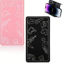 Flip-Up Phone Stand & 360° Adjustable Tablet Stand, Suitable For Airplane Travel, Desk, Bed, Treadmill - Portable Foldable Design, Essential Travel Gadget To Free Up Hands - Multicolor - View 12