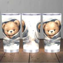 1pc 20 Oz Stainless Cup, Best Rated Travel Coffee Mug, Engineered For Minimal Heat Transfer, Kitchen Accessories, Bringing Your Own Drinks To Movie Nights, Wrapped In Wonder