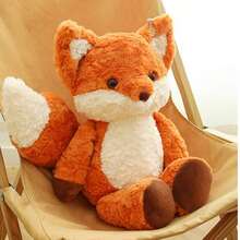 A Soft And Fluffy Red Fox Plush Doll, Suitable For Children Of All Ages. This Doll Is Durable, Fun, And Highly Interactive, Featuring A Fluffy Orange And White Patterned Design With Black Eyes. It Is The Perfect Choice For Play And Relaxation. It Is An Essential Doll For Children And An Indispensable Doll Accessory. This Doll Is Durable And Highly Interactive.
