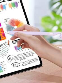 Vỏ bảo vệ bằng silicon cho Apple Pencil thế hệ thứ 2, thiết kế hình mầm cây hoạt hình dễ thương, chống sốc, chống thấm nước, chống bụi, nhiều màu sắc lựa chọn - Nhiều màu - Xem 3