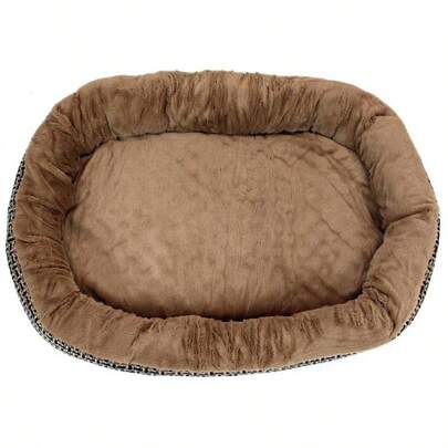 Deluxe Orthopaedic Soft Dog Bed Pet Warm Basket Fleece Lining Cushion Puppy Cat