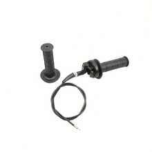 Twist Throttle Accelerator Handle Grips And Bent Cable Throttle Cable & Grips For 50cc 110cc 125cc 150cc 250cc Dirt Bike