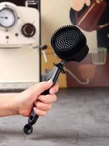 2pcs/Set Silicone Cleaning Brush With Long Handle For 51mm And 58mm Coffee Machine Portafilter