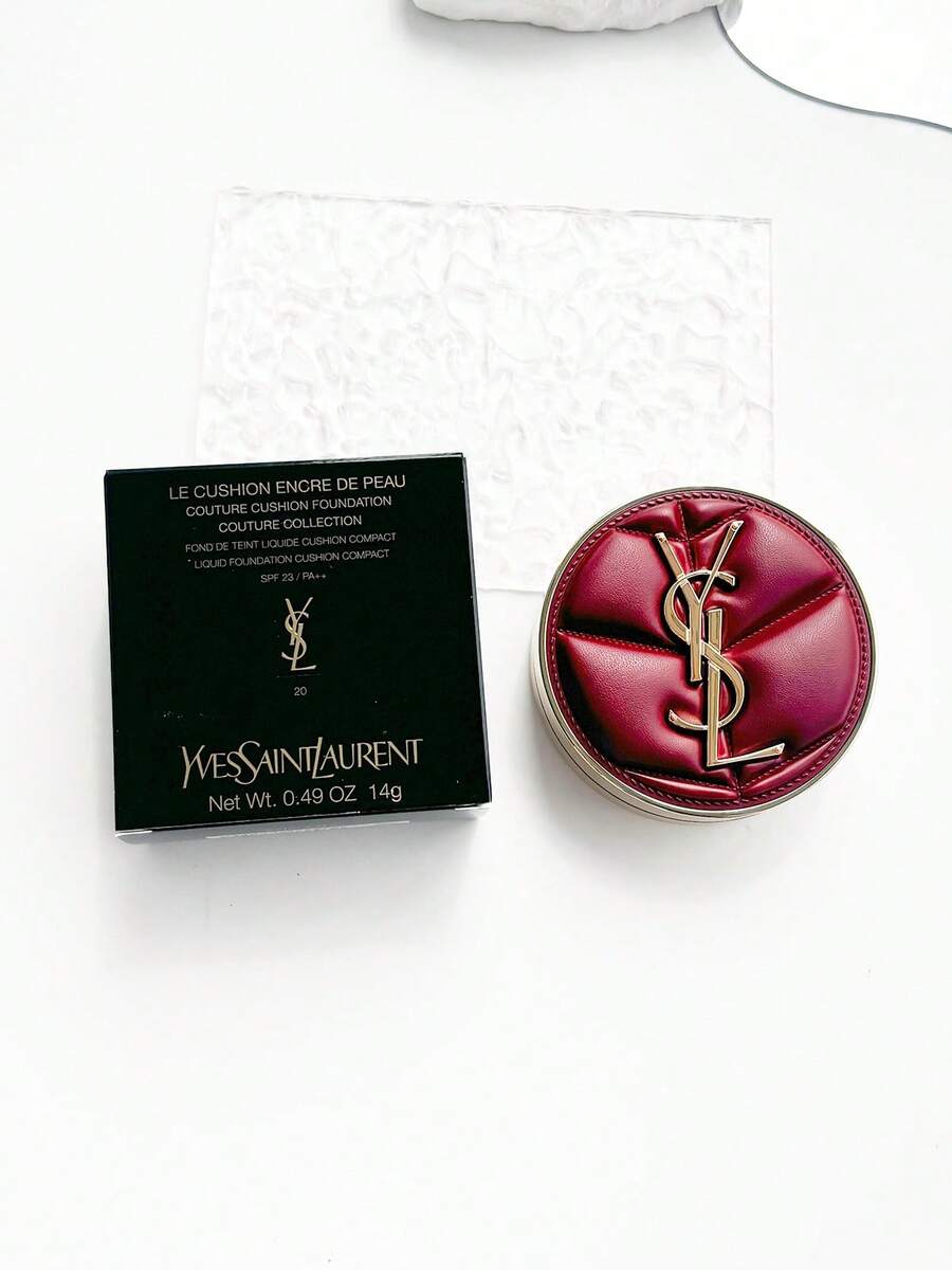 Yves Saint Laurent YSL LE CUSHION ENCRE DE PEAU COUTURE 气垫粉底液 14g 爆款奢华气垫 | 底妆圣品 | 打造更佳肌肤 | 设计师彩妆 - 20#-14g - 查看 1