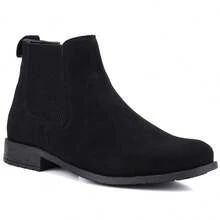 Men's Chelsea Boot Country Leather Suede - Black - View 11