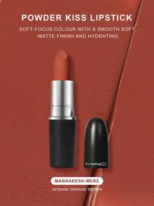 MAC Lustreglass Lipstick Sheer Shine PDA (Bricky Red).1 0Z/3G - #925 MARRAKESH-mERE - View 2