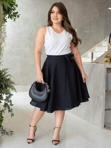 Women Skirts - Black - View 6