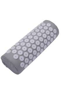 Acupressure Mat And Pillow Set For Back/Neck Pain Relief And Muscle Relaxation 68*42*2cm - Dark Grey - View 5