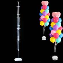 160cm Balloon Stand,Balloon Stand Kit,Balloon Clip Balloon Stand For Floor Or Table With Water Fillable Base For Graduation Day Wedding Christmas Party 1/2 Set,Wedding Decor