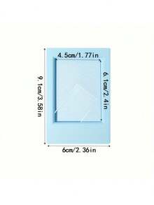 10件套磁性相框 - 2x3迷你相框，冰箱贴/钱包大小，适用于家居办公装饰 | 冰箱贴，迷你相框，相框，迷你相框，钱包大小相框 - 彩色 - 查看 9
