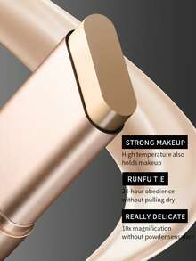 Life Girls 1pc Natural Finish Moisturizing Waterproof Long-Lasting Non-Smudge Luminous Twist-Up Foundation Stick With Brush Applicator, Creates Flawless Complexion