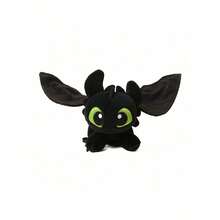 Universal Pictures Búp bê nhồi bông Toothless dễ thương, có móc đeo ba lô tháo rời và phụ kiện đeo vai để đứng, món quà Giáng sinh và sinh nhật tuyệt vời cho gia đình và bạn bè. - Không răng - Xem 4