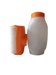 Rouleau de peinture rechargeable avec réservoir de 500 ml - Design blanc, idéal pour les réparations murales, les retouches, les graffitis et les projets d'artisanat - Applicateur en plastique durable pour une peinture facile, peut également être utilisé pour la décontamination et les taches murales (nouveaux et anciens modèles expédiés de manière aléatoire) - Multicolore - Voir 17