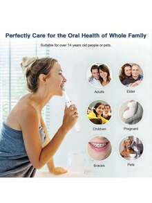 0.8W Dental Cleaning Device Bivolt USB Type C – Vibrates Only When In Contact With Teeth - BINGO - 彩色 - 查看 3