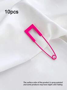 别针装饰胸针，荧光色胸针，适用于衣服、帽子、包包和装饰