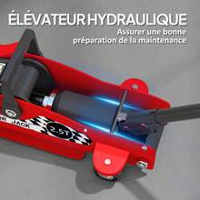 Cric de voiture - Rouge - Voir 8