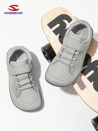 HOBIBEAR 1 Pair Kids Minimalist Barefoot Shoes, Comfortable Outdoor Walking Shoes For Boys & Girls, Suitable For All Seasons