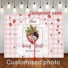 Ảnh Dâu Tây Màu Hồng