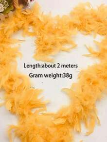 Boa de plumas, accesorios de disfraz para fiesta DIY, boas de plumas de colores, decoración de bufanda, adecuado para fiesta de cumpleaños, Halloween, Navidad, carreras de caballos, té, Nochevieja, concierto y decoración del hogar, boda de baile, actuación en el escenario, disfraz y accesorios de carnaval, suministros para fiestas, accesorios de disfraz de Halloween