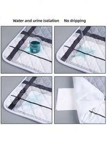 Reusable Leak-Proof Menstrual Pad, Waterproof Washable Mattress Protector, Suitable For Women During Periods, Incontinence, Bedwetting, Adults And Elderly - Multicolor - View 3