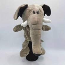 غطاء رأس نادي الغولف من القماش المخملي بتصميم كرتوني للحيوانات، قطعة واحدة، غطاء واقي لنادي الغولف، مصنوع من قماش الفلانيل متعدد الألوان، مناسب للاعبي الغولف، إكسسوارات الغولف، جذاب