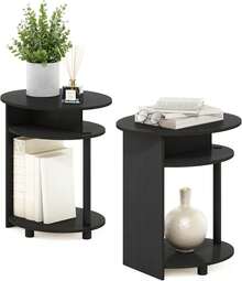 Furinno Jaya - Soporte para TV de hasta 50 Pulgadas con papeleras, Color Nogal - Soporte de TV - Ver 11