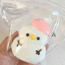 1 件雪人挤压玩具 - 慢回弹葡萄、橙子、减压、挤压器、立方体挤压、Taba 挤压粘性、弹性大挤压猫爪、烦躁玩具、生日派对礼物 - 彩色 - 查看 12