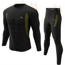 NEW-CL Convallaria Thermal Underwear Long Johns Set Mens Winter Gift Hunting Gear Sport Base Layer Bottom Top