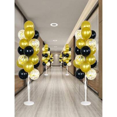 Giá đỡ bóng bay 160cm, Bộ giá đỡ bóng bay, Giá đỡ bóng bay có kẹp, Có thể sử dụng trên sàn hoặc mặt bàn, Có đế bơm hơi, Thích hợp cho lễ tốt nghiệp, đám cưới, tiệc Giáng sinh, Bộ 1/2, Trang trí đám cưới