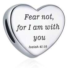 1pc Classic Architectural Series, Heart-Shaped Beads, Cross-Shaped Beads, House, Eiffel Tower, Statue Of Liberty, Roman Colosseum, Arc De Triomphe, Big Ben Pendant Charm Beads For Bracelets DIY Women's Jewelry - Silver - View 22