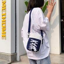 Bolso bandolera de lona con parches exagerados y personalizado de moda, bolso de hombro de mujer con bolsillo para teléfono y monedero