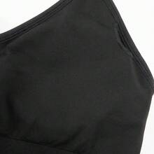 Puma 女士新款健身训练透气休闲可拆卸衬垫交叉运动文胸 524362-01 - 黑色 - 查看 11