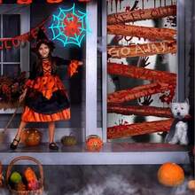 1PC Spider Web Neon Light - USB Powered LED Wall Art For Halloween Christmas Decor,Perfect For Parties & Ceremonies Christmas Decoration XMAS Decor Christmas Tree Gift Decor Thanksgiving Wedding Home Decor Home Decor Fall Decor Autumn Decor Birthday Decorations For Gifts Party Supplies Indoor Holiday Festival Decor Halloween Decor Wall Decor Halloween Ornaments - Multicolor - View 5