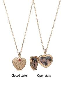 Customized Personalized European And American Cross-Border Color Photo Necklace, Mother's Day Gift, Valentine's Day Gift, Birthday Anniversary Gift, For Friends, Classmates, Graduation, , Family, High-End Gift, Southeast Asia,Jewellery For Ladies ,Boho Statement - Style 1 - View 17