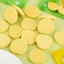 4PCS Realistic Potato Chip Shaped Erasers For Kids Writing Student School Supply - Multicolor - View 8